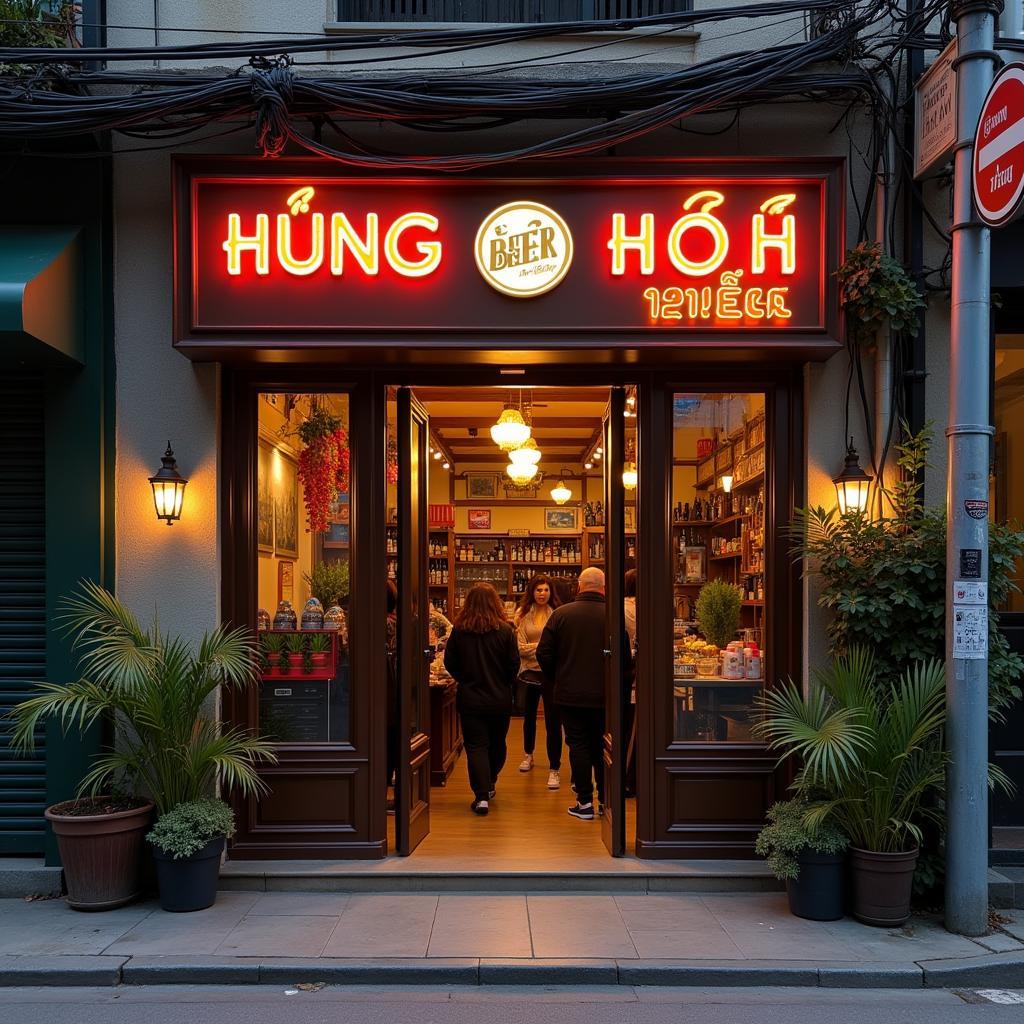 Hình ảnh Hùng Hoa Beer 11A Hòa Hưng Quận 10 từ bên ngoài